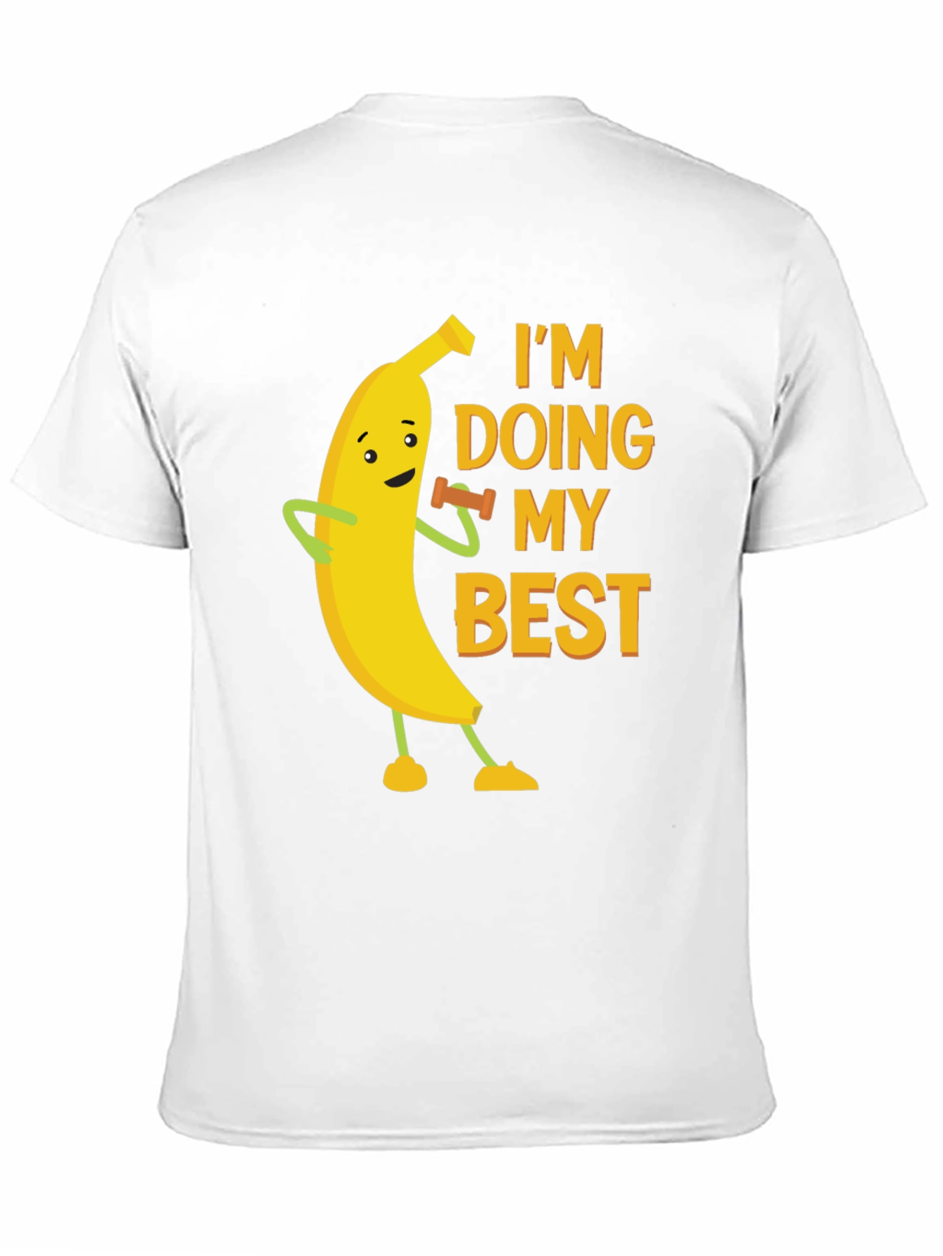 Funny Banana Workout Graphic Tee