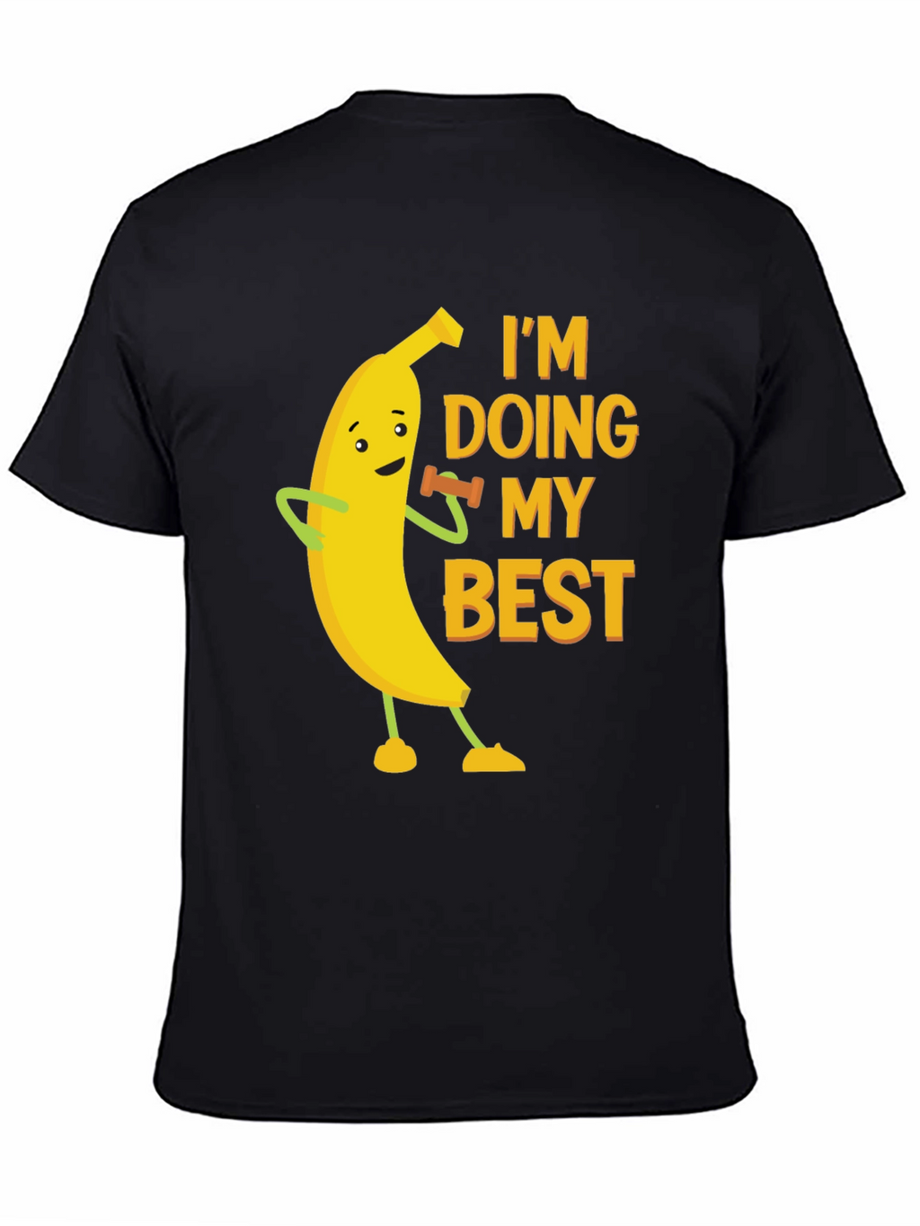 Funny Banana Workout Graphic Tee