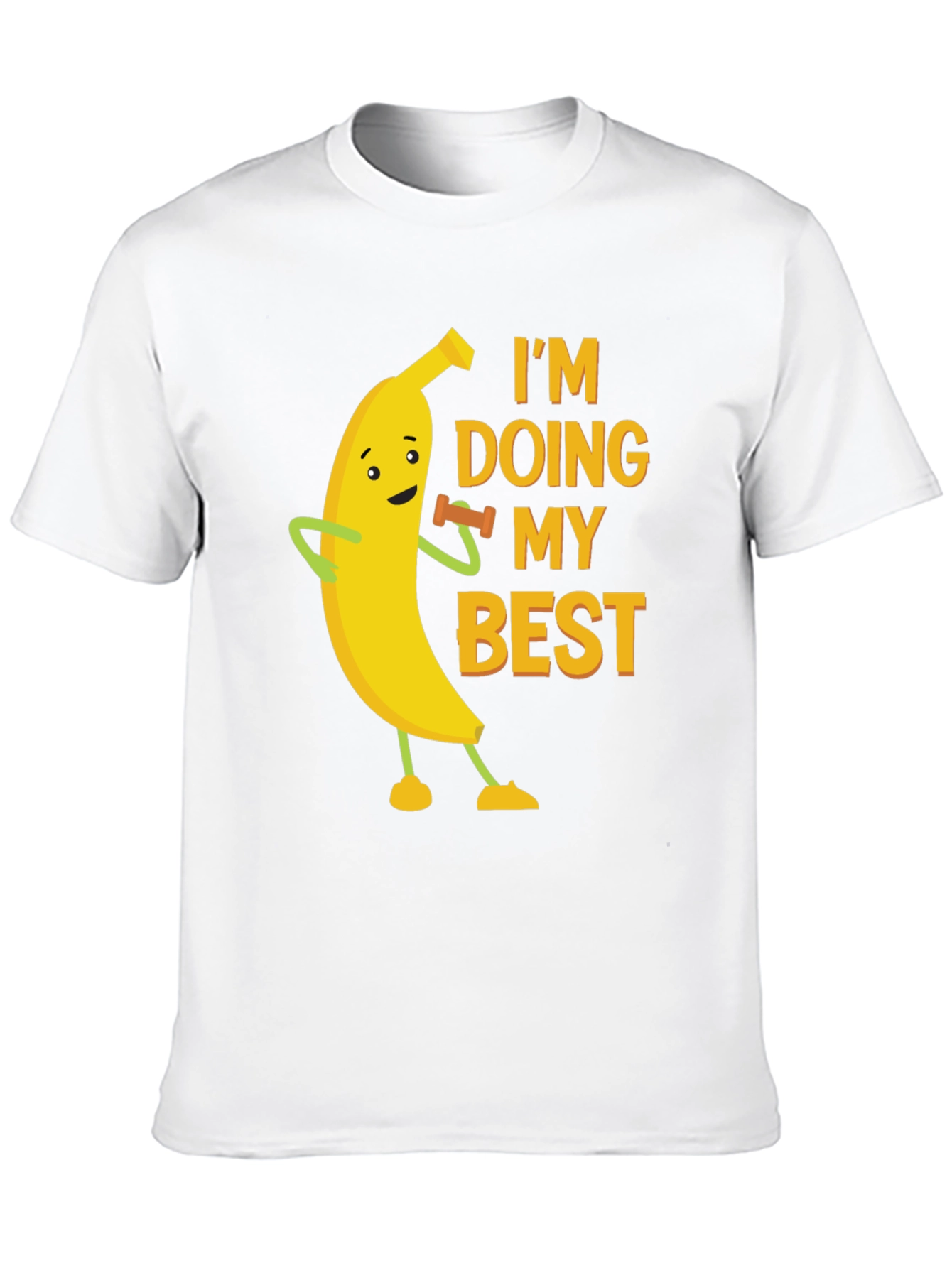 Funny Banana Workout Graphic Tee