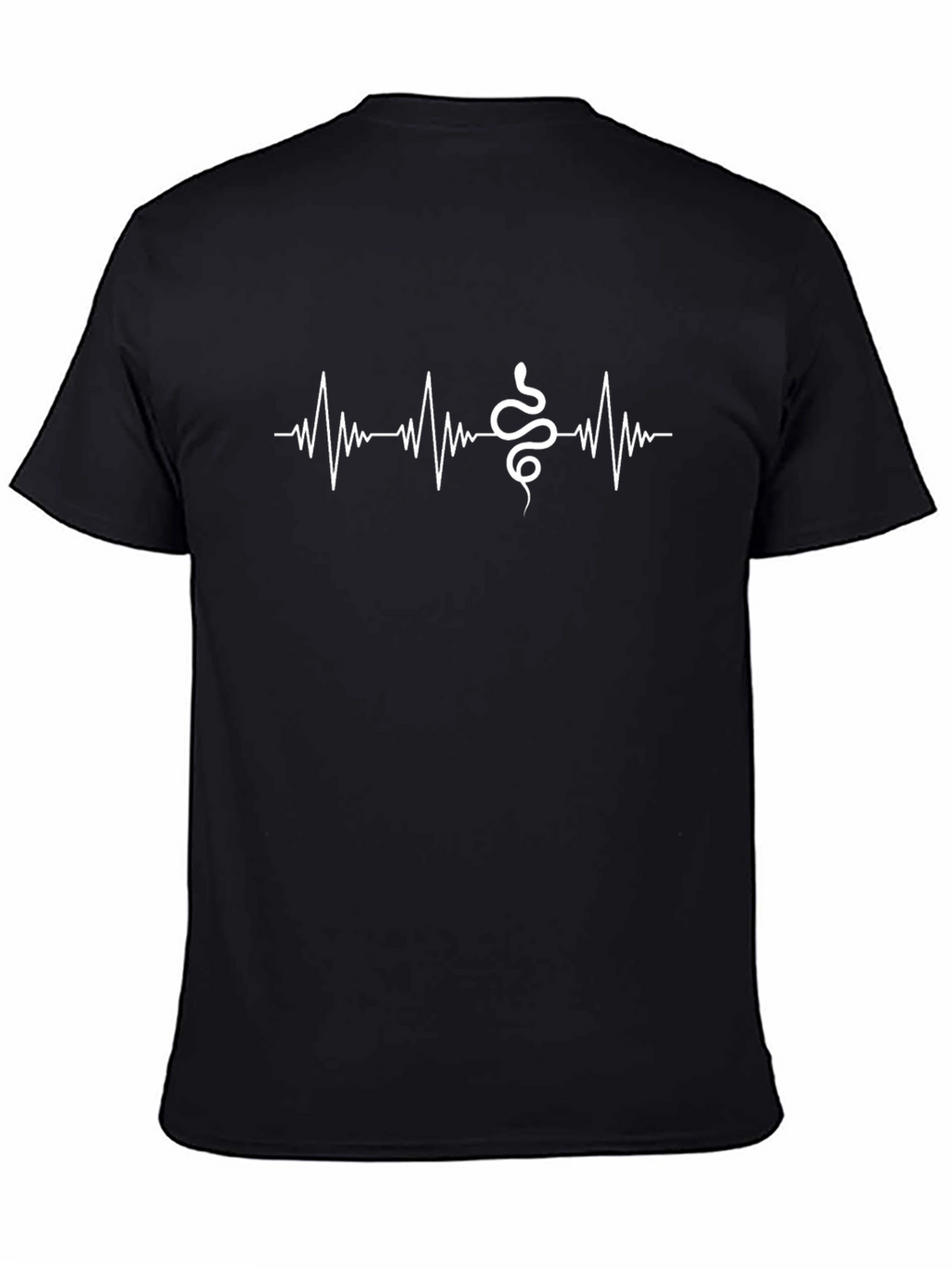 Snake Heartbeat T-Shirt - Unique Graphic Tee