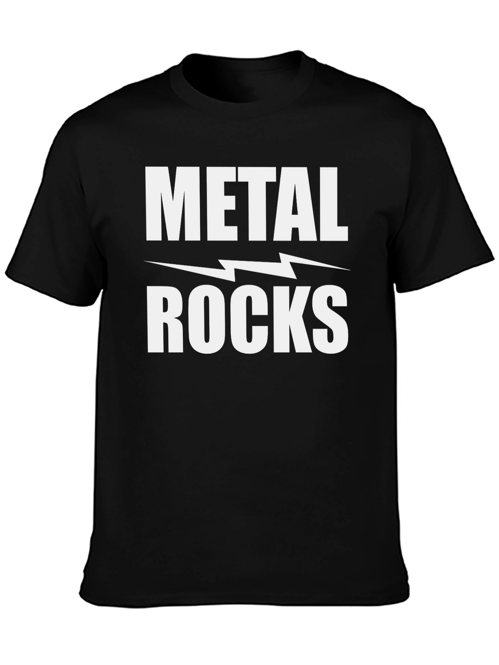 Metal Rocks T-Shirt - Bold Graphic Tee