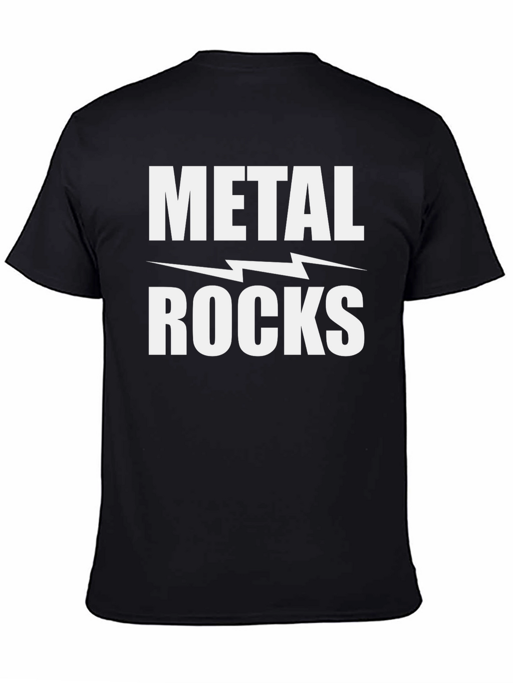 Metal Rocks T-Shirt - Bold Graphic Tee