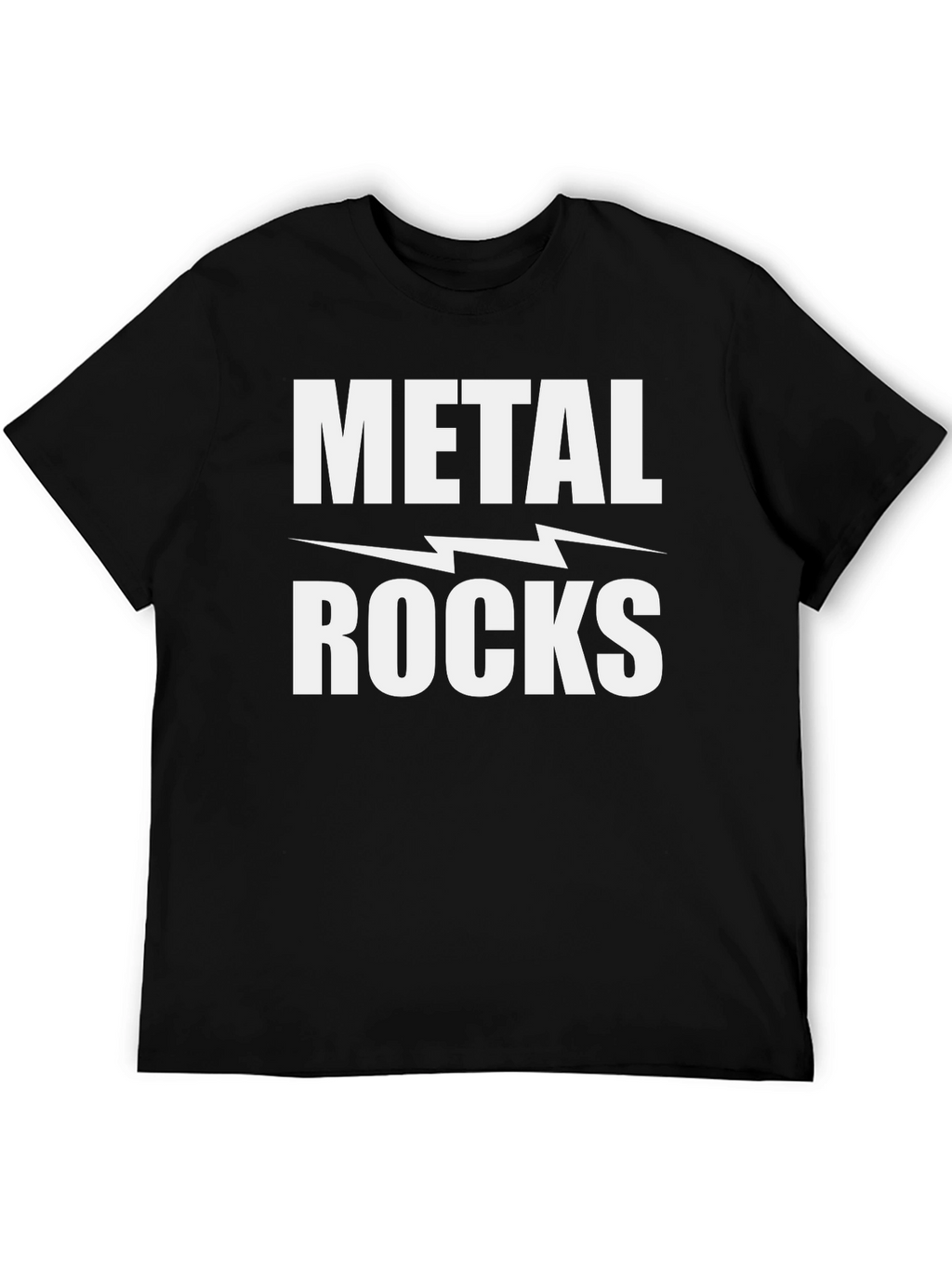 Metal Rocks T-Shirt - Bold Graphic Tee