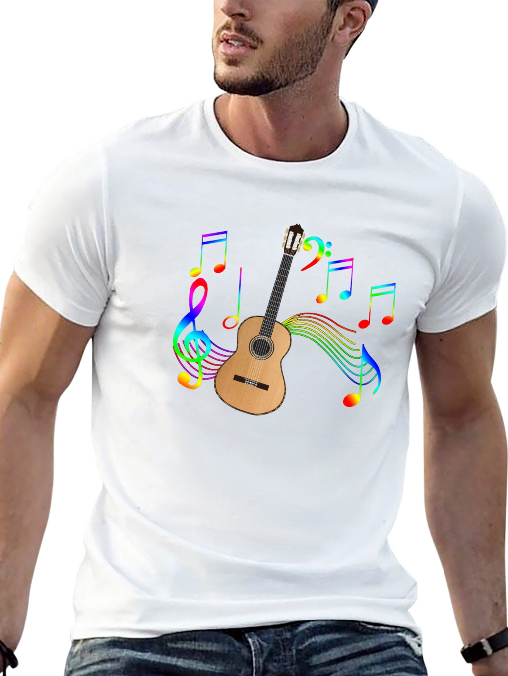 Musical Guitar T-Shirt