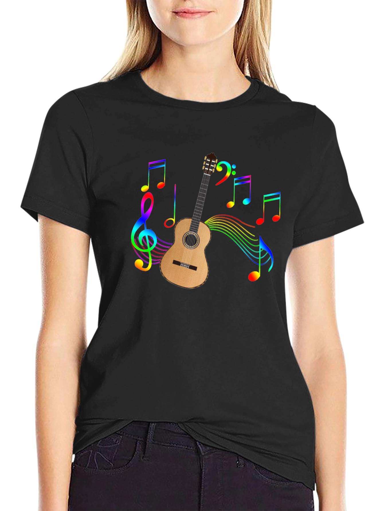 Musical Guitar T-Shirt