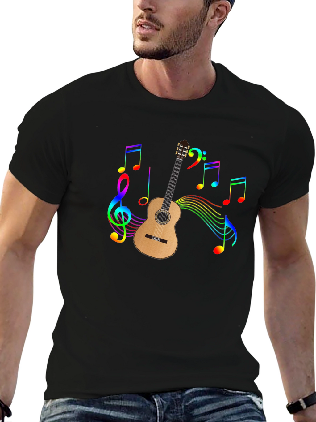 Musical Guitar T-Shirt