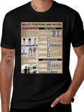 Ballet Positions Graphic Tee