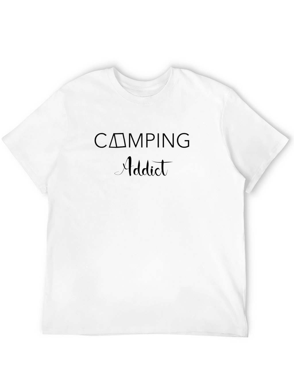 Camping Addict Black T-Shirt