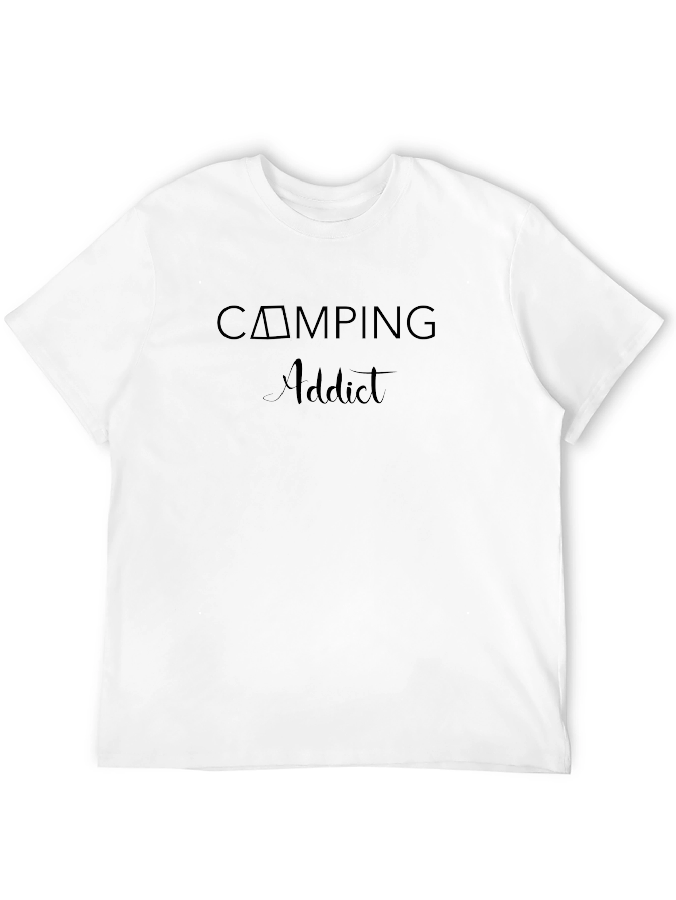 Camping Addict Black T-Shirt