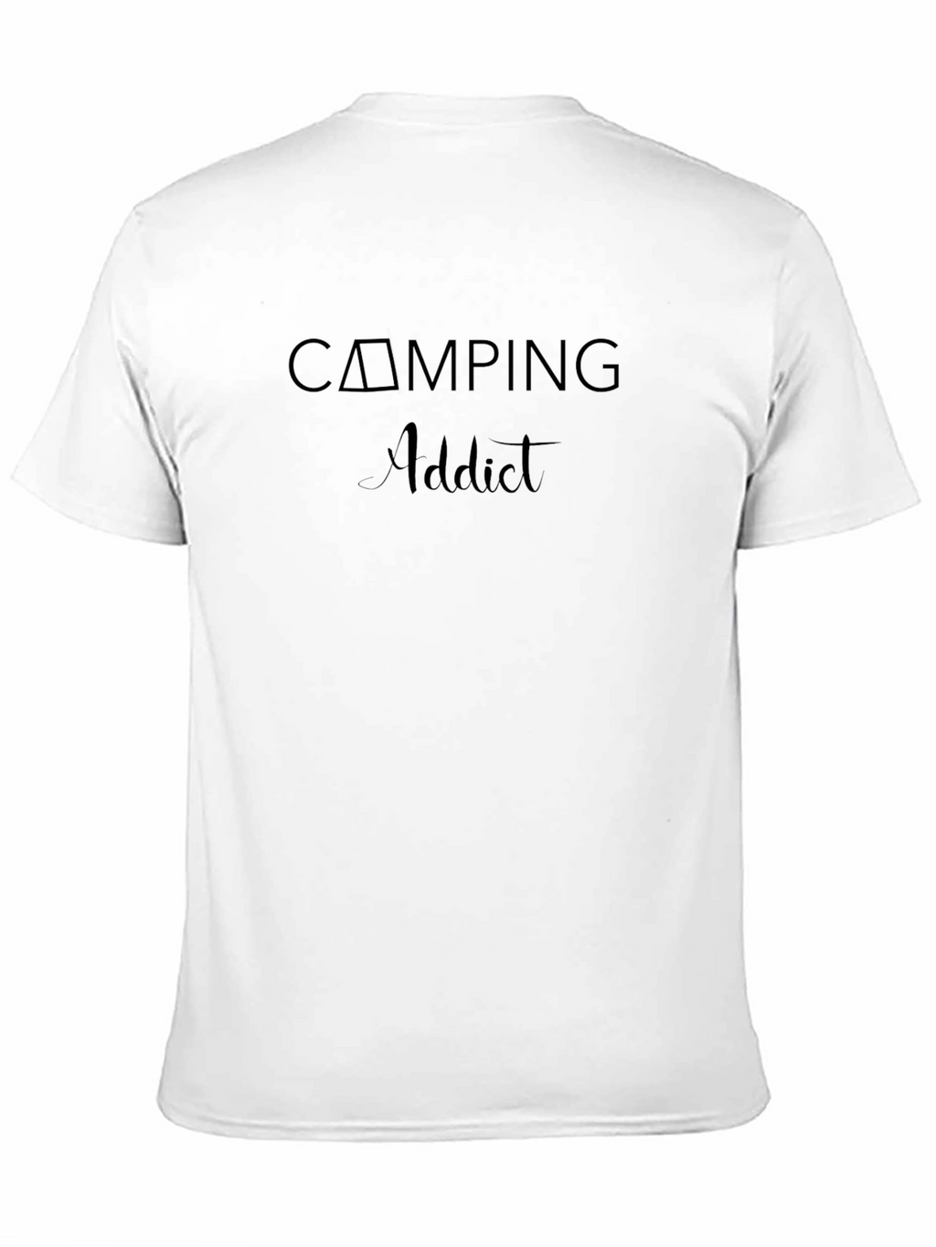 Camping Addict Black T-Shirt