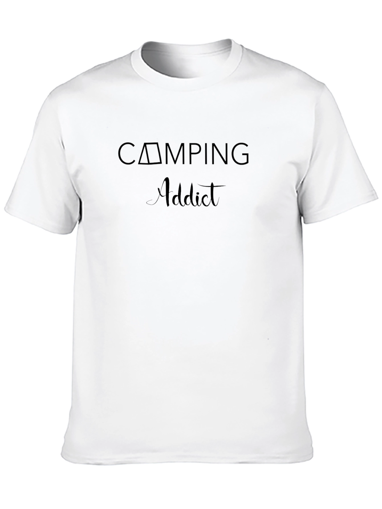 Camping Addict Black T-Shirt