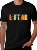 Retro Lifting Graphic T-Shirt