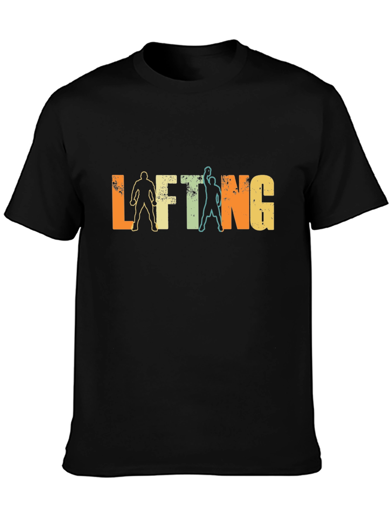 Retro Lifting Graphic T-Shirt