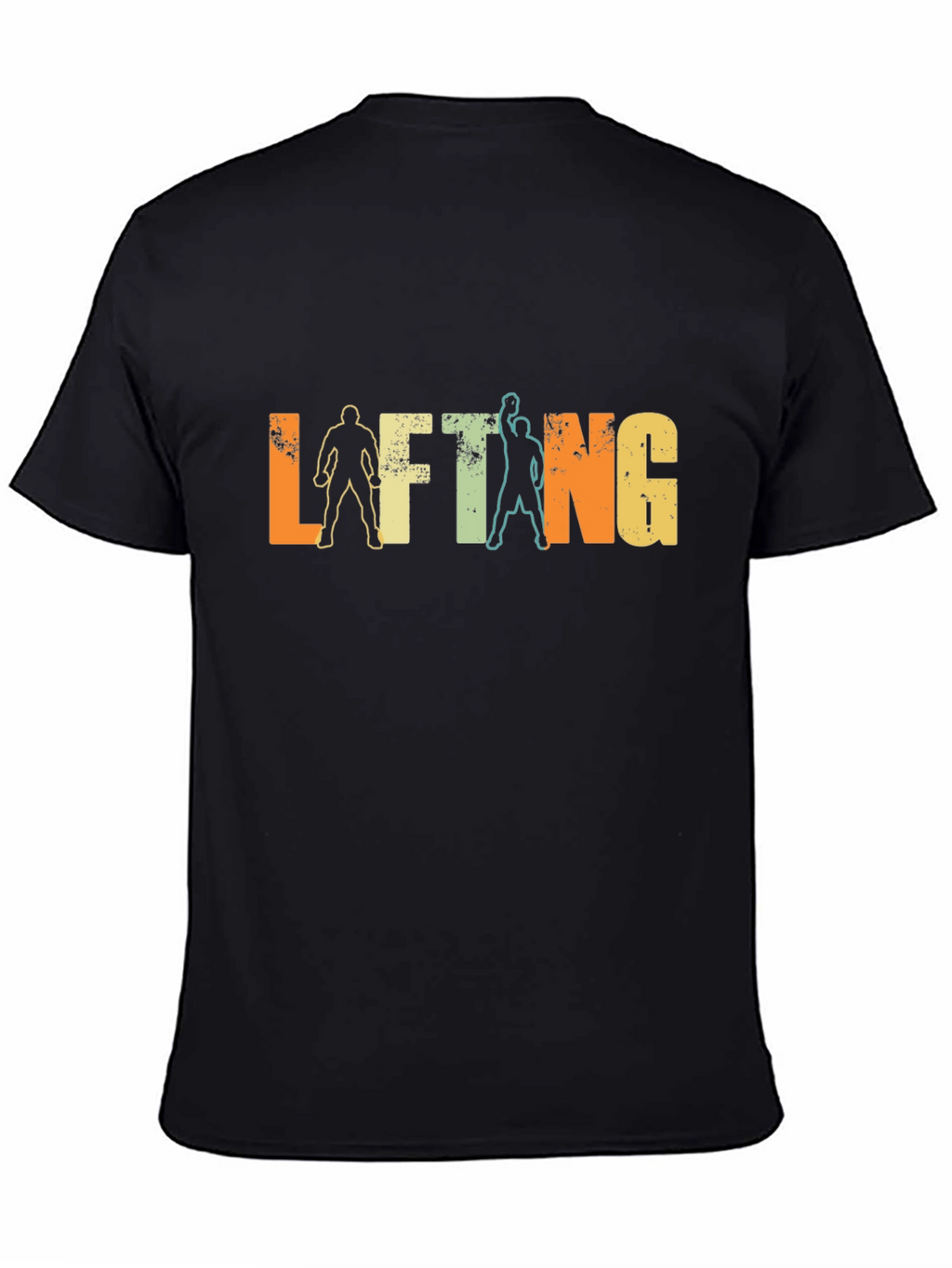 Retro Lifting Graphic T-Shirt
