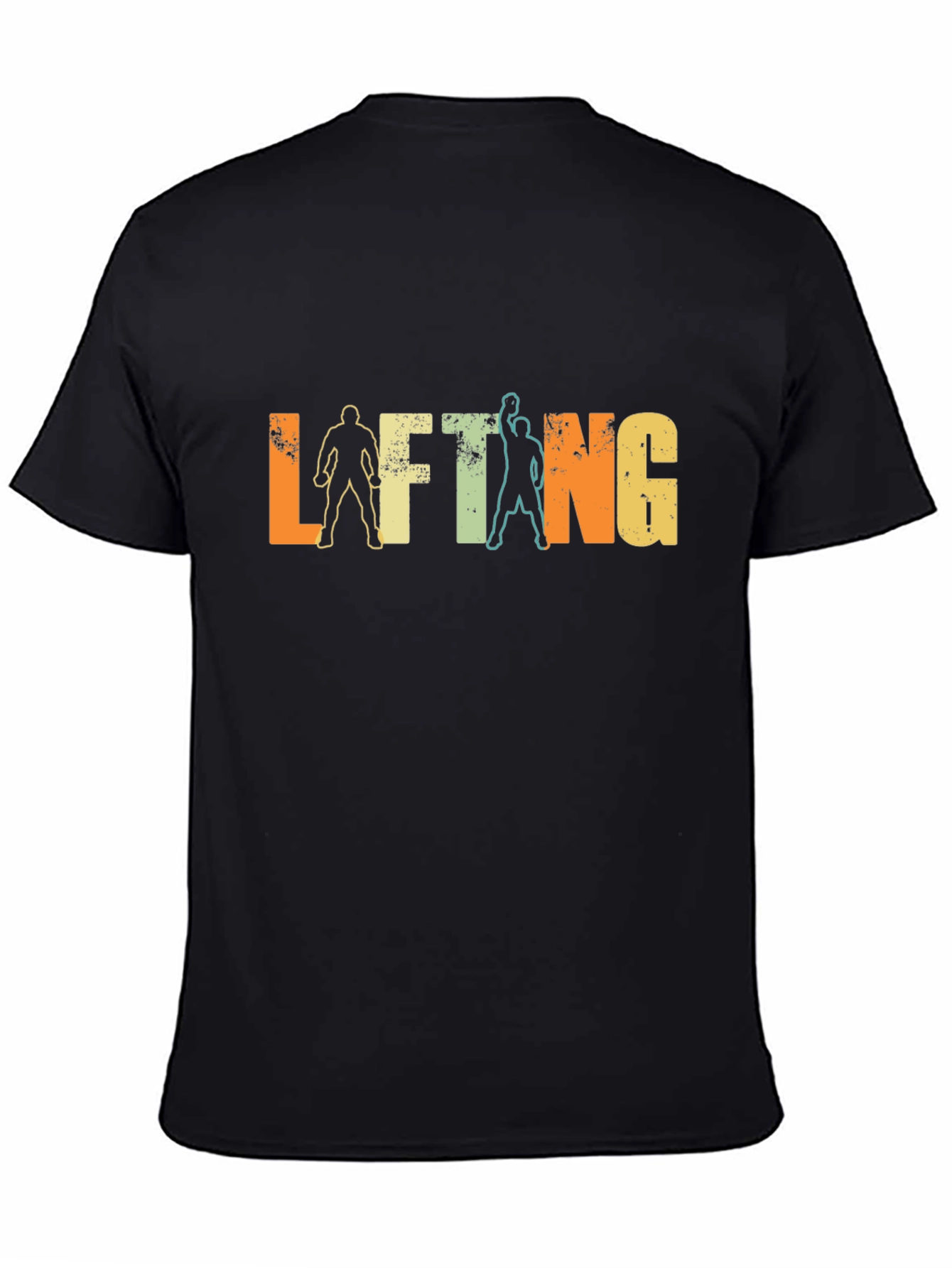 Retro Lifting Graphic T-Shirt