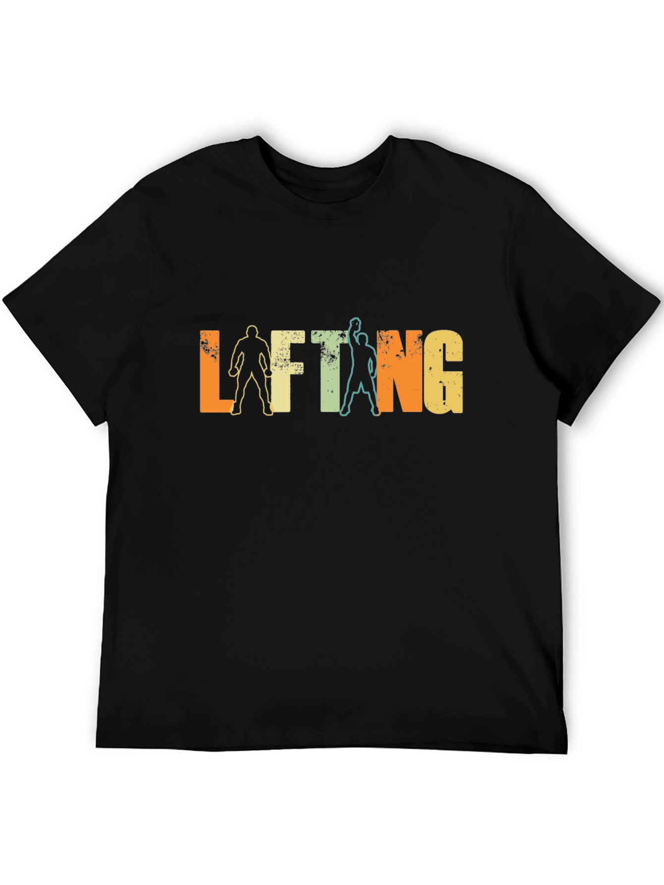 Retro Lifting Graphic T-Shirt