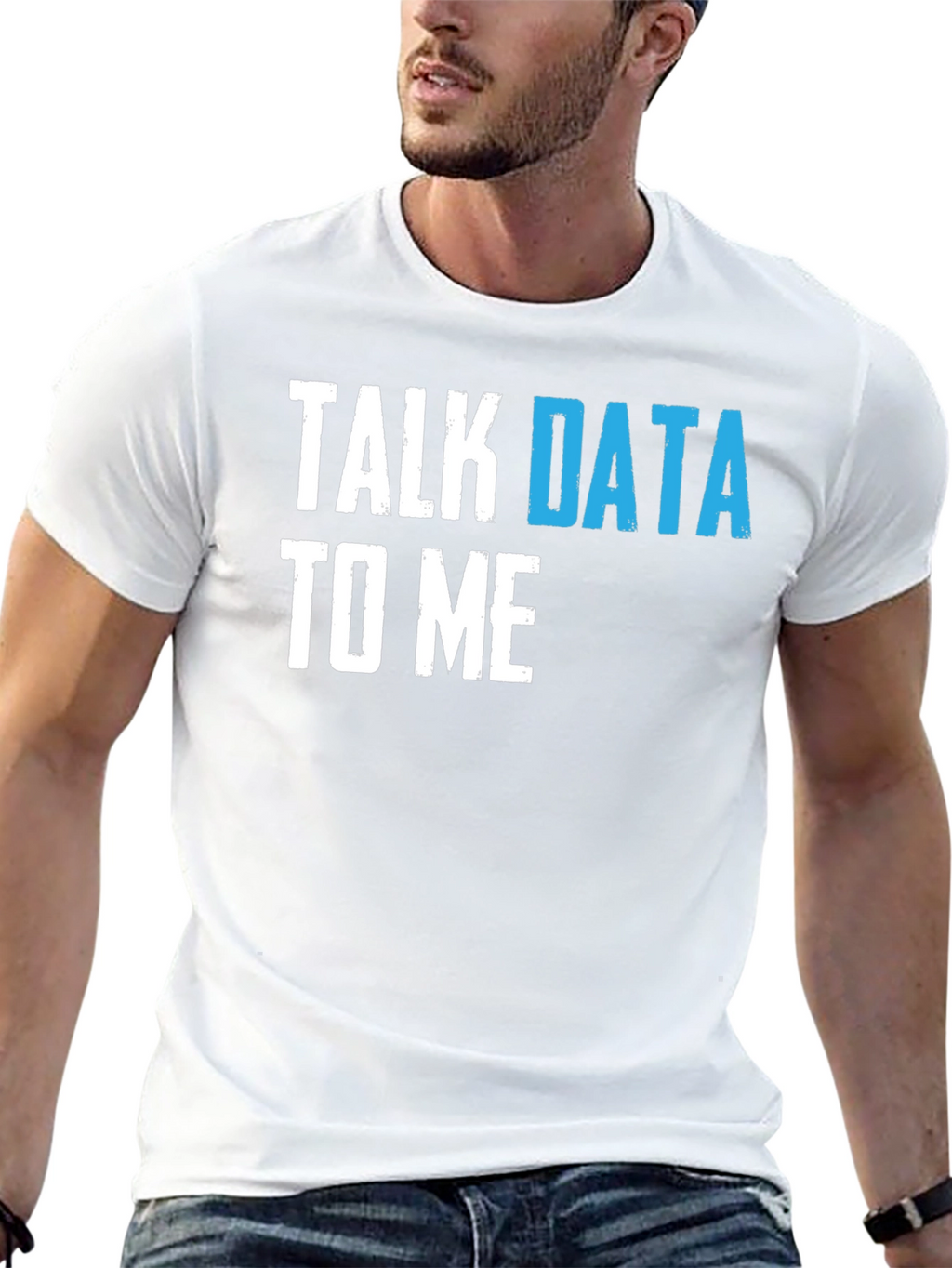 Talk Data To Me Graphic T-Shirt - Programmer Tee