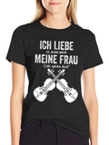 Ich Liebe Meine Frau Cello T-Shirt