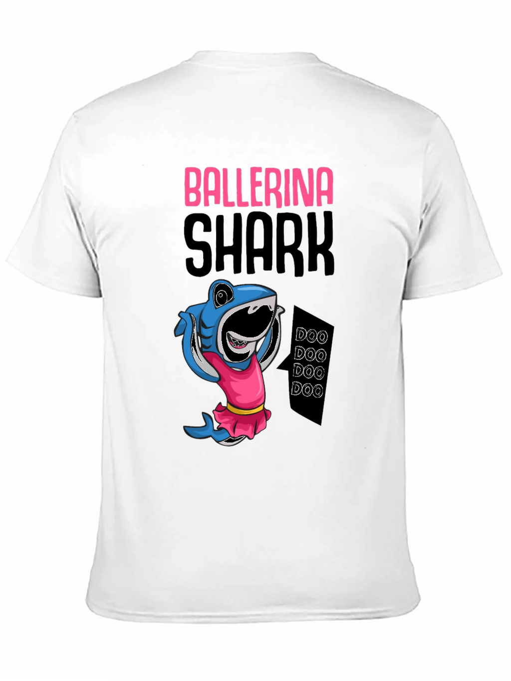Ballerina Shark Black T-Shirt