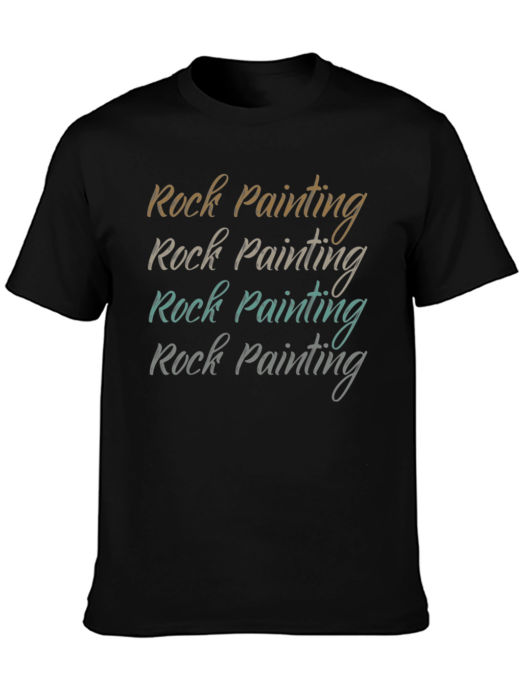Rock Painting Graphic Tee