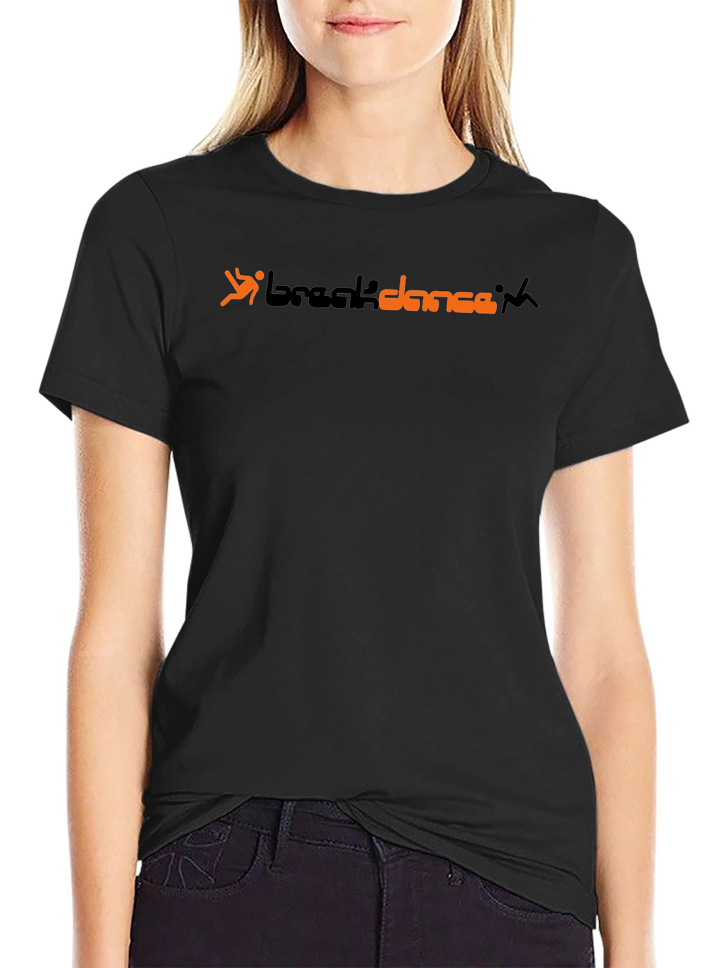 Breakdance T-Shirt Black Graphic Tee
