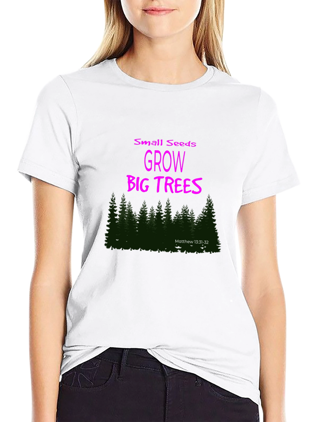 Small Seeds Grow Big Trees Graphic T-Shirt