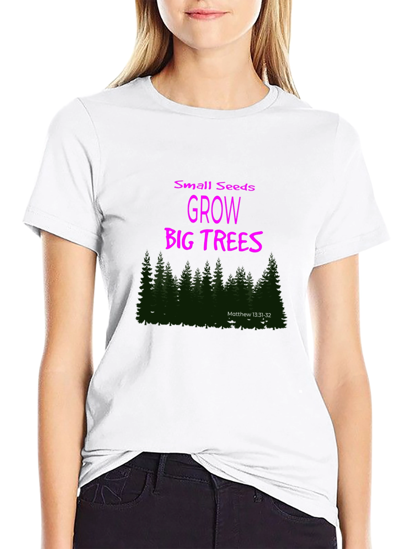 Small Seeds Grow Big Trees Graphic T-Shirt