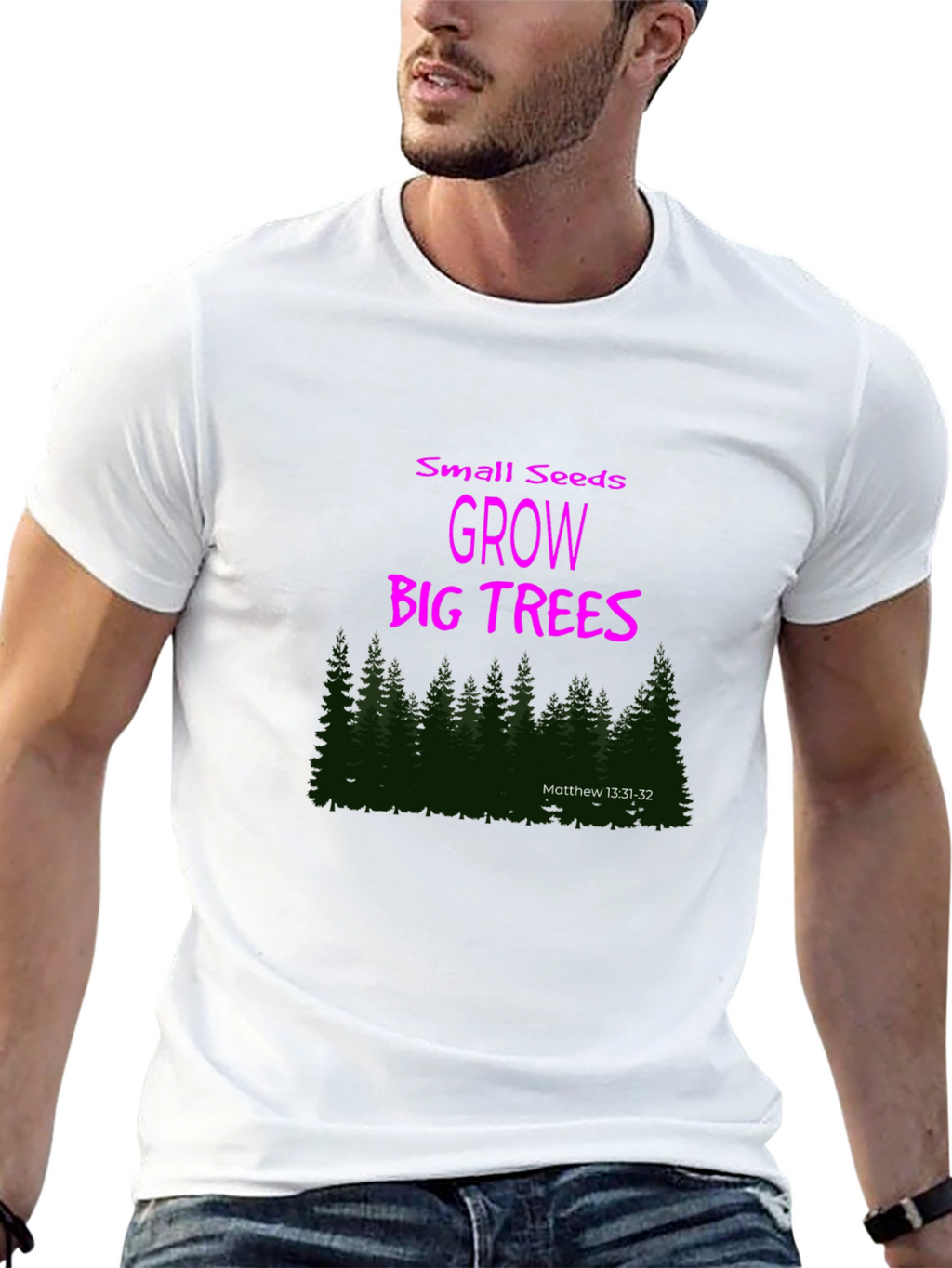 Small Seeds Grow Big Trees Graphic T-Shirt