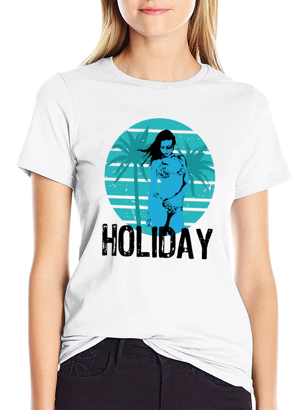 Holiday Beach Graphic T-Shirt