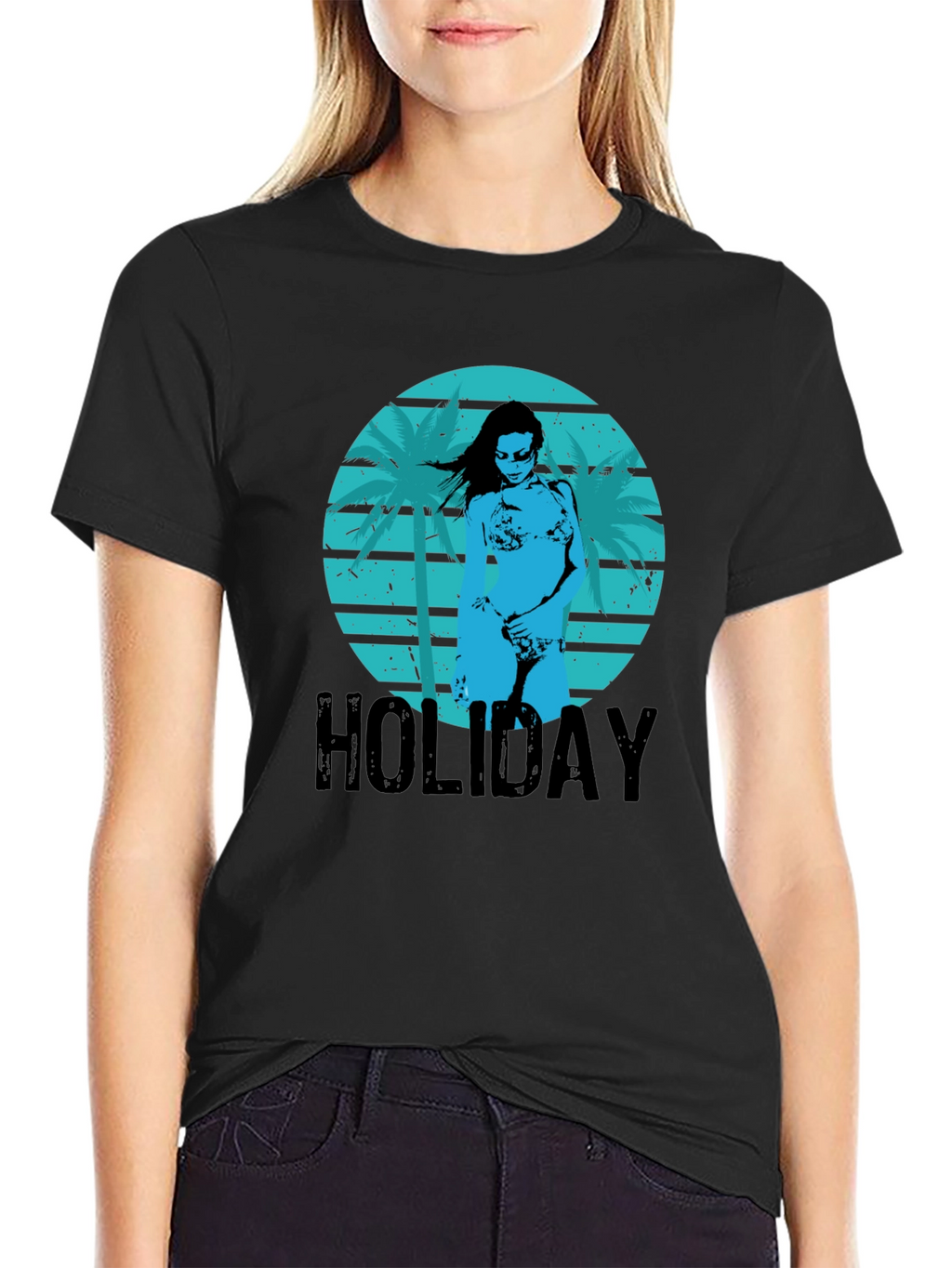 Holiday Beach Graphic T-Shirt