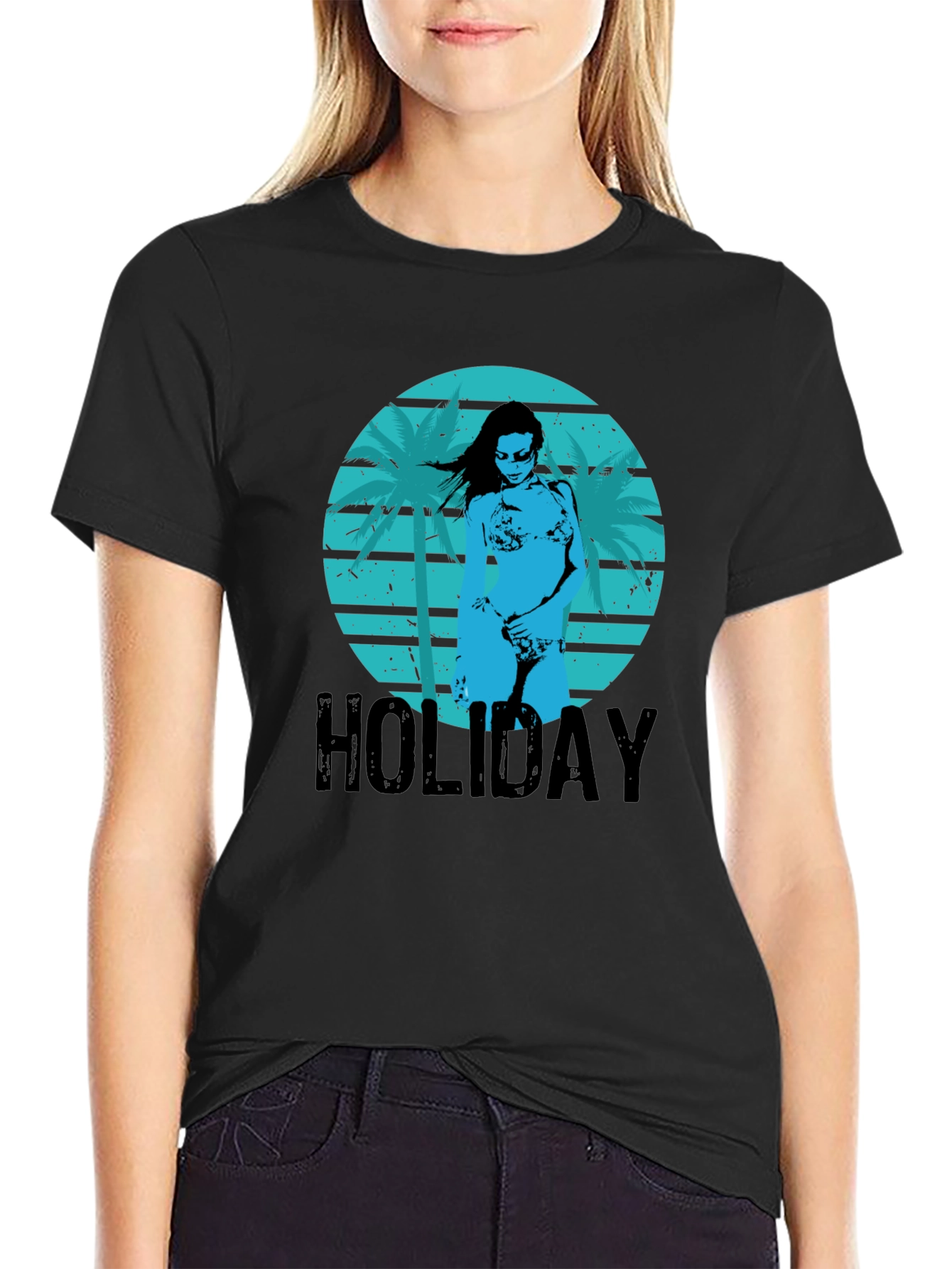 Holiday Beach Graphic T-Shirt