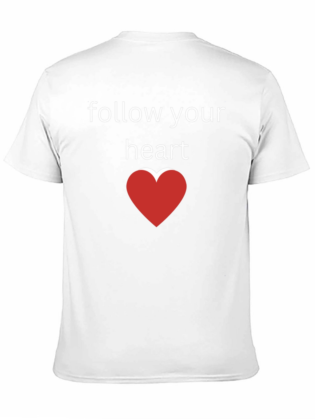 Follow Your Heart Graphic Tee - Black