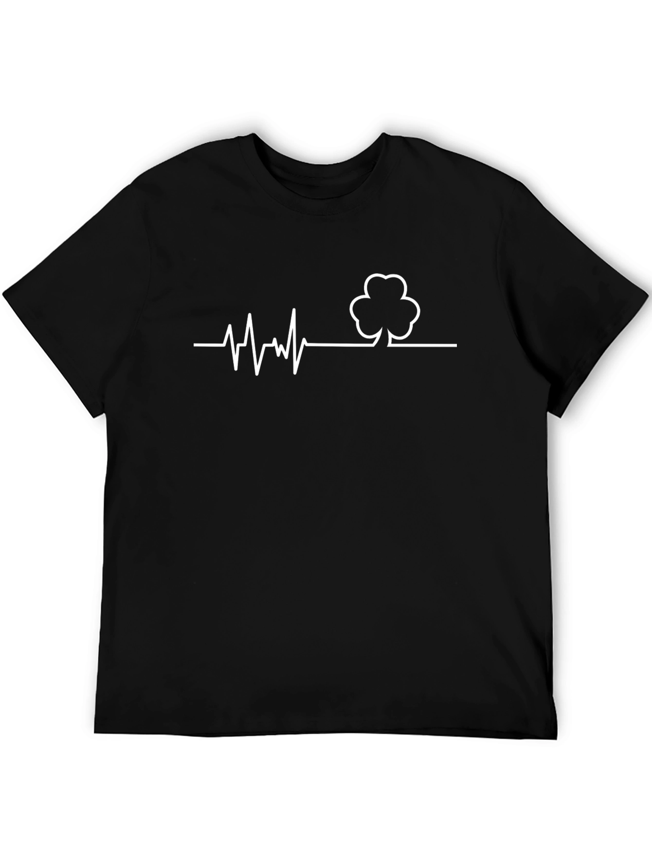 Shamrock Heartbeat T-Shirt - St. Patricks Day