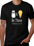 Salt & Light T-Shirt - Matthew 5:13-16 Scripture Tee