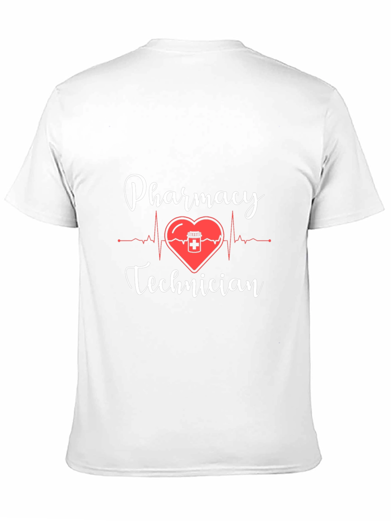 Pharmacy Technician Heartbeat T-Shirt