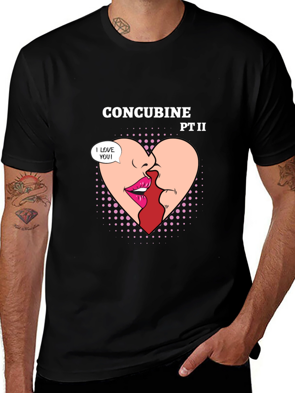 Concubine Part II Graphic T-Shirt - Black