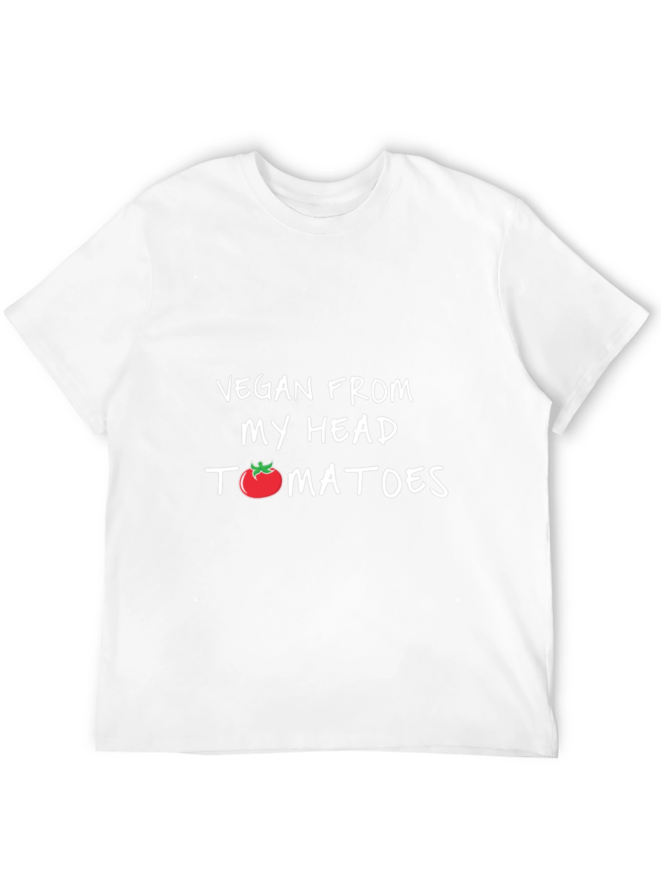 Vegan From My Head Tomatoes T-Shirt
