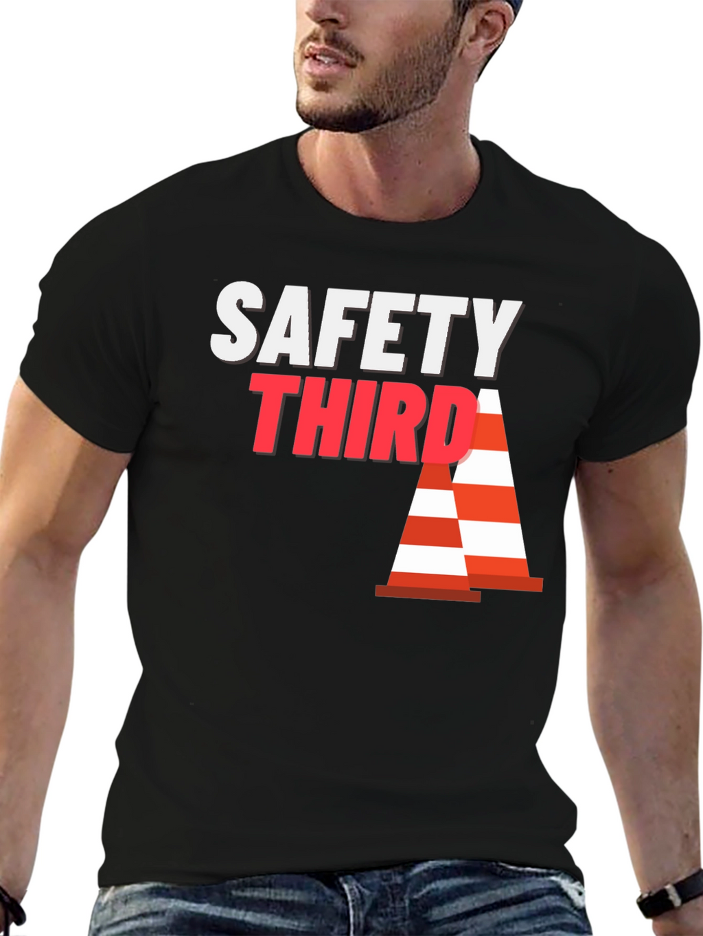 Safety Third Graphic T-Shirt