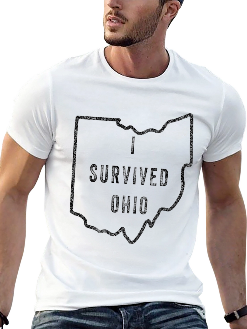 I Survived Ohio T-Shirt - Mens Graphic Tee