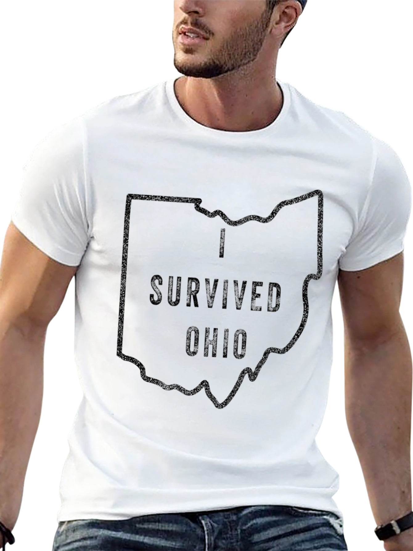 I Survived Ohio T-Shirt - Mens Graphic Tee