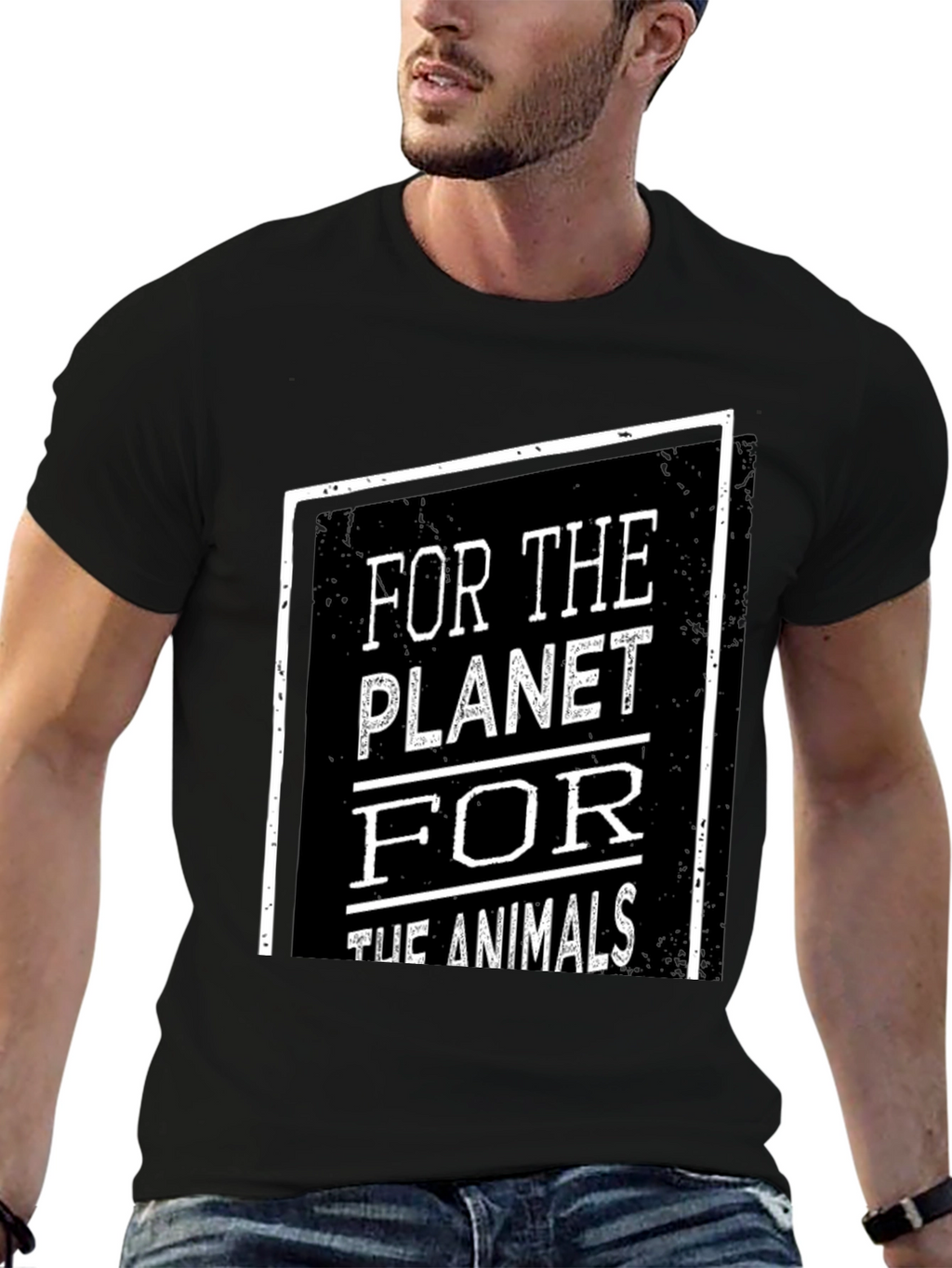 For The Planet & Animals Graphic Tee