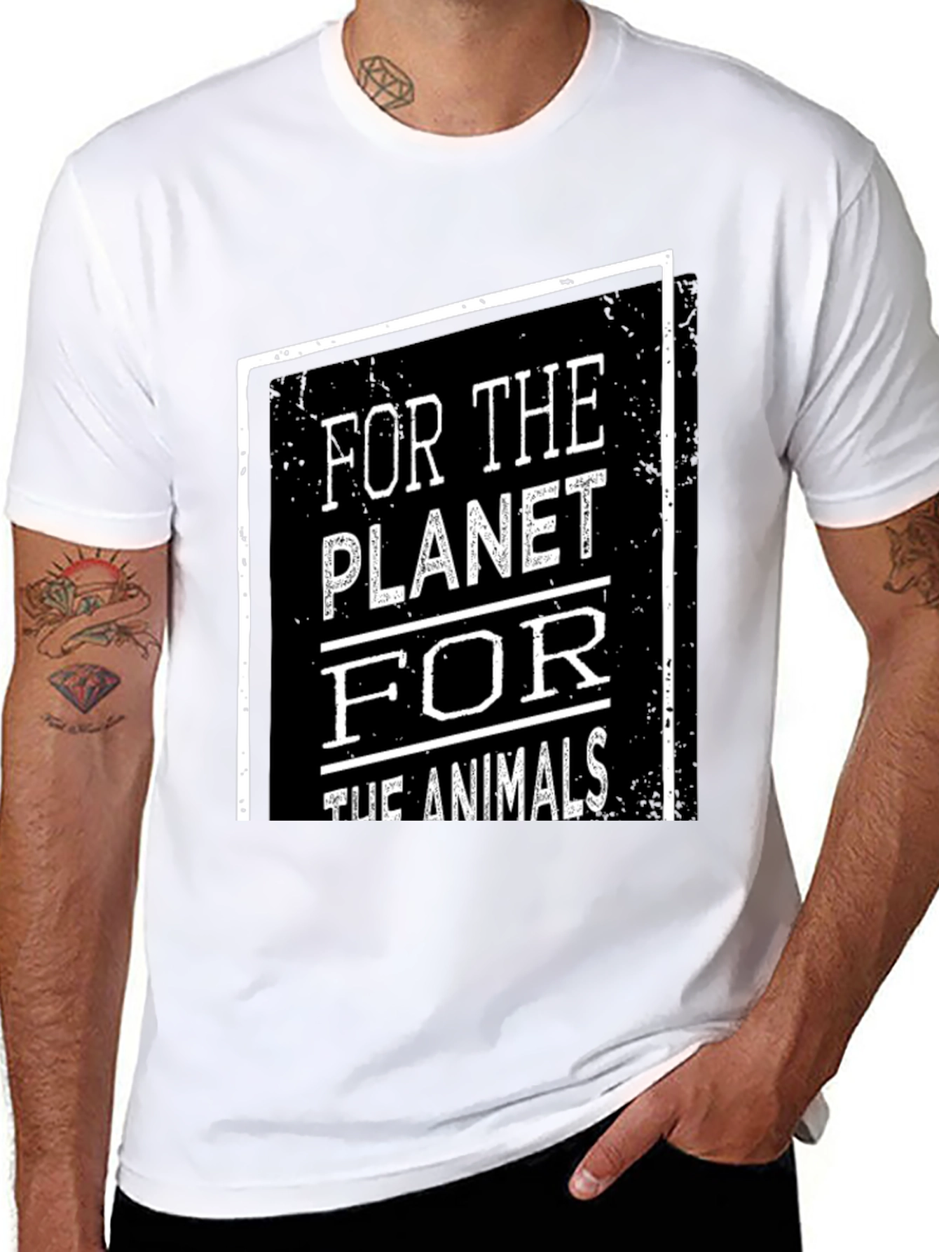 For The Planet & Animals Graphic Tee