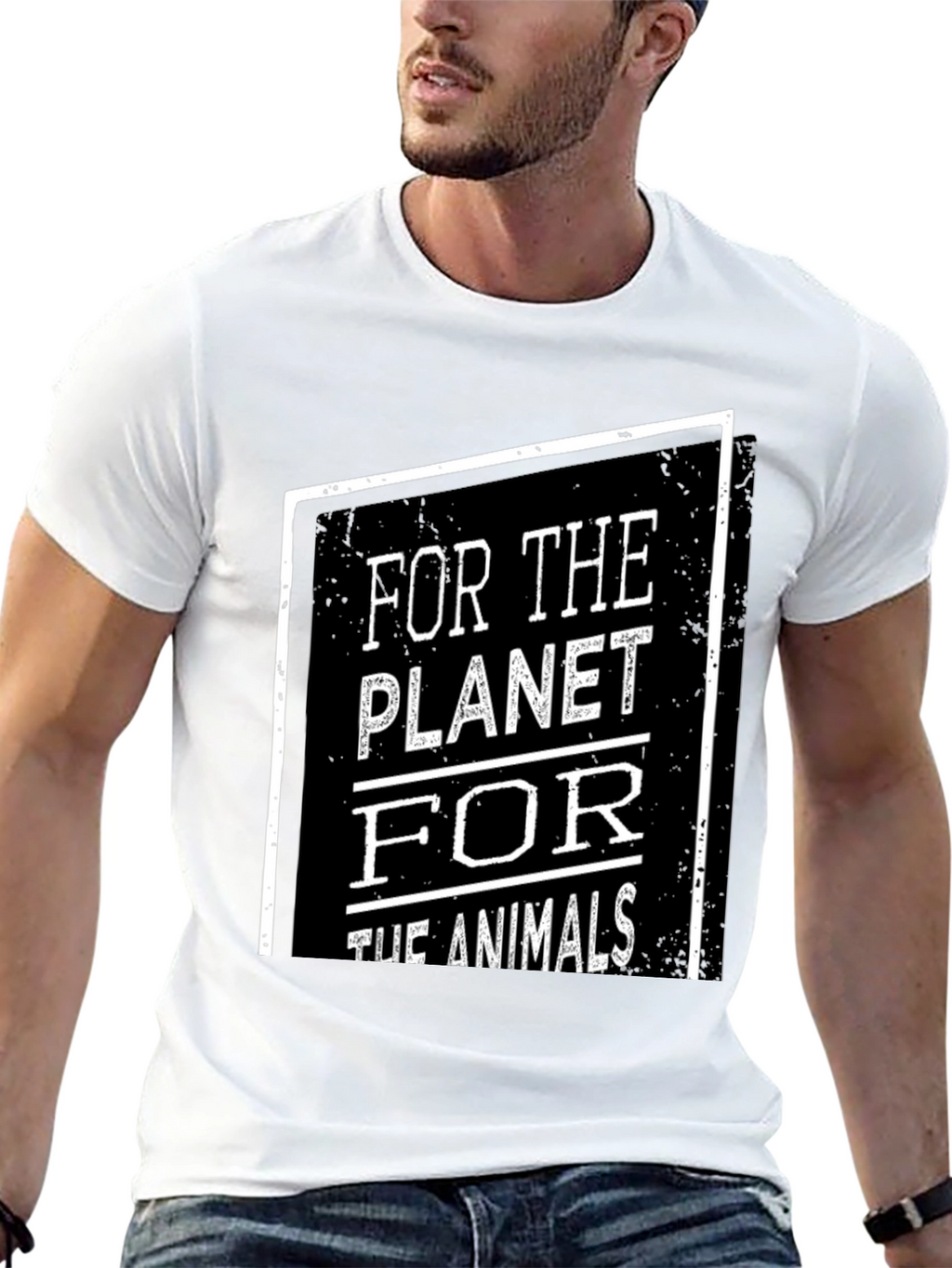 For The Planet & Animals Graphic Tee