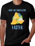 Eggcellent Easter T-Shirt Cute Chick Design