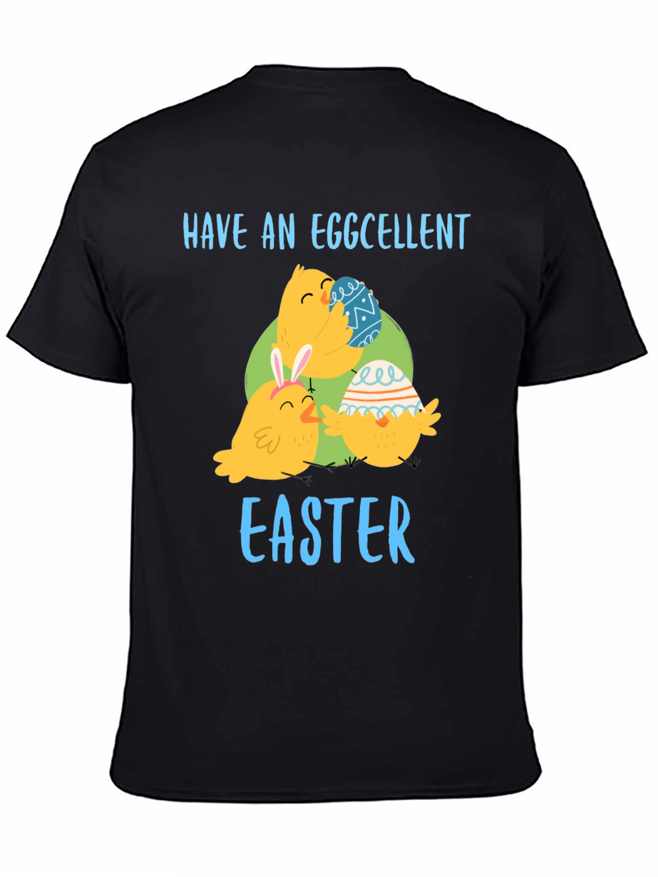 Eggcellent Easter T-Shirt Cute Chick Design
