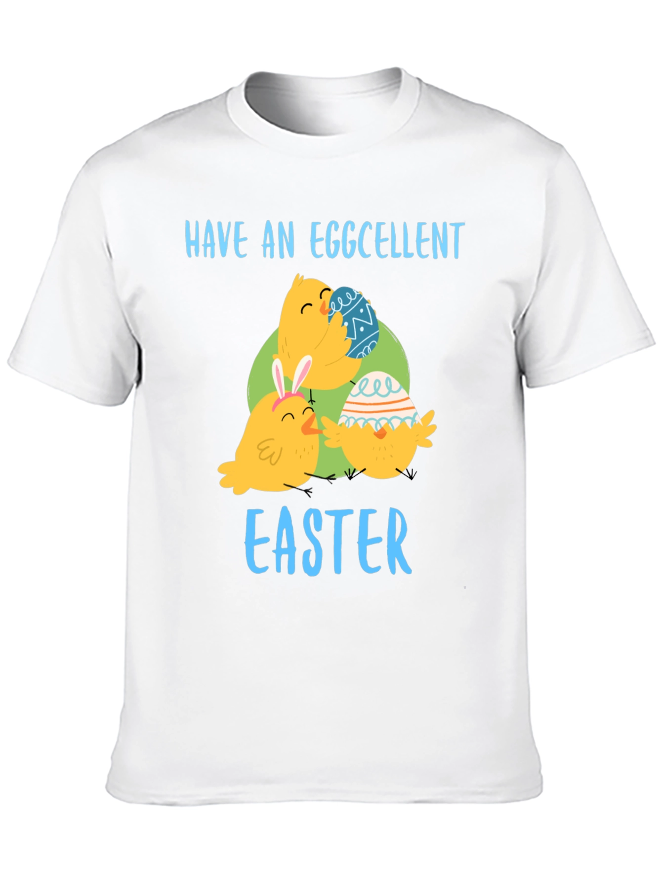 Eggcellent Easter T-Shirt Cute Chick Design