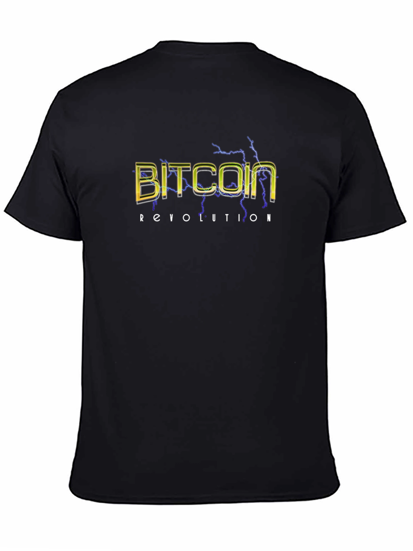 Bitcoin Revolution Black T-Shirt