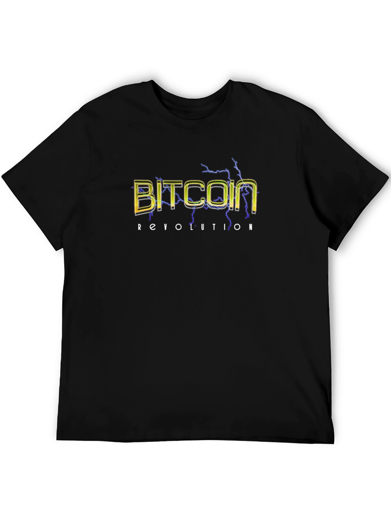 Bitcoin Revolution Black T-Shirt