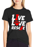Live Love Rescue Dog T-Shirt