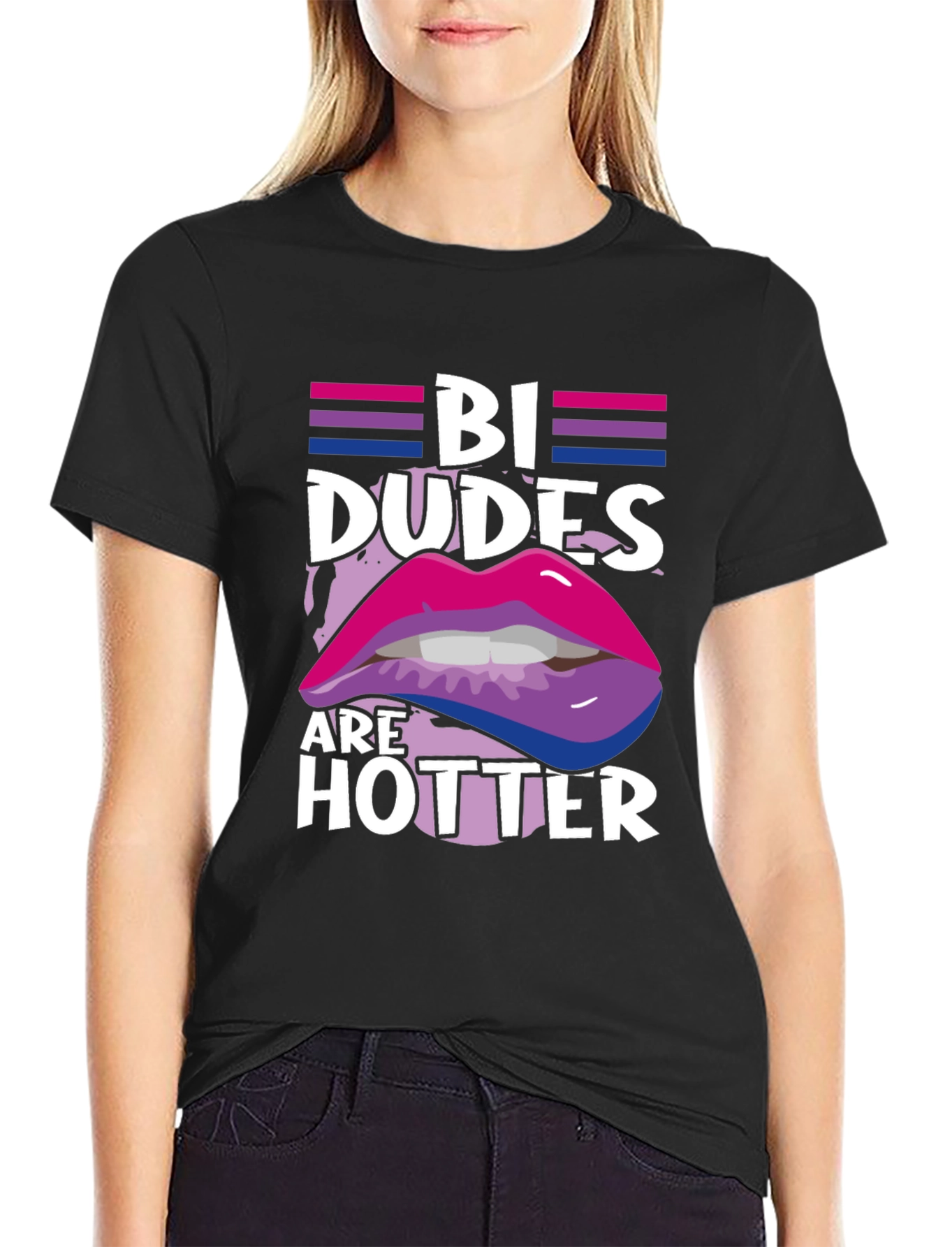 Bi Dudes Are Hotter Graphic T-Shirt